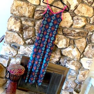 Long Boho Womens Dress